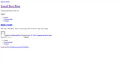 Desktop Screenshot of localtreepros.com